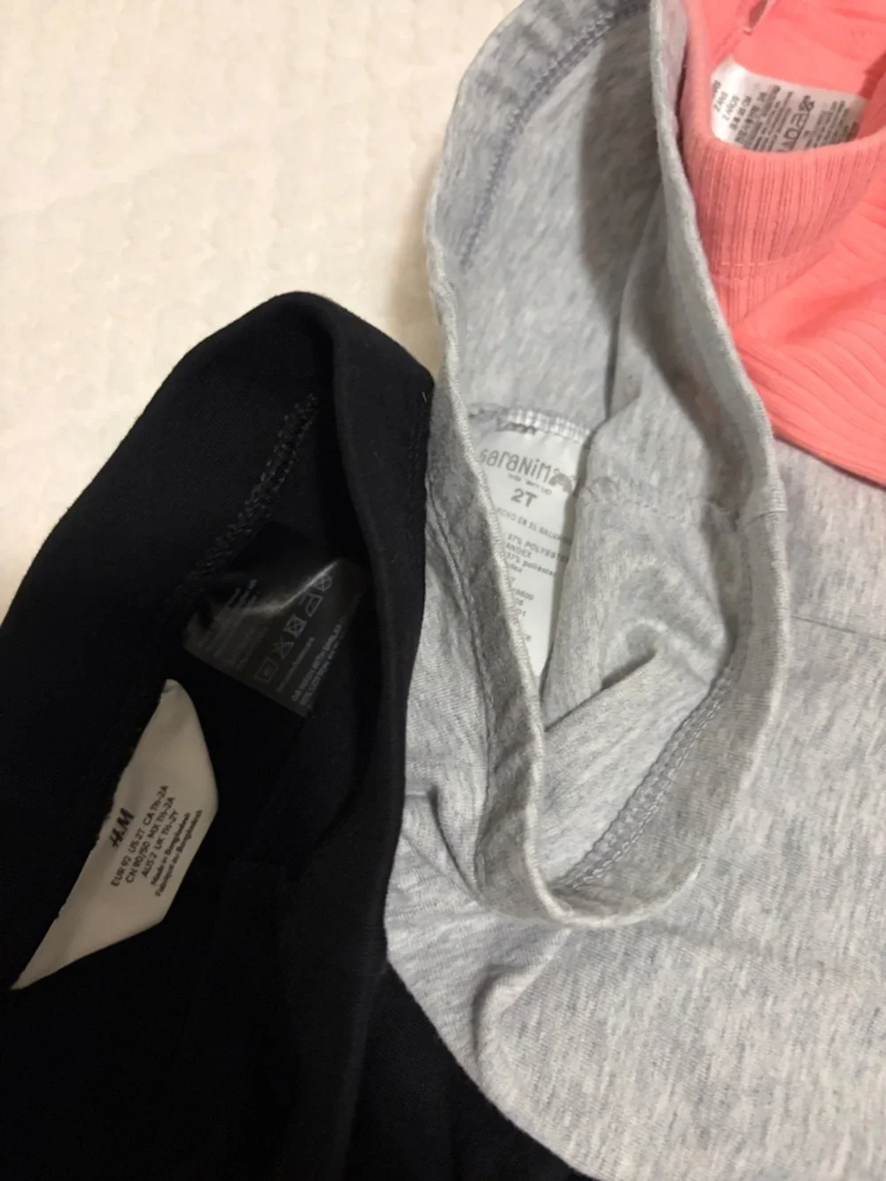 GAP Kids Ribbed Coral and Assorted Legging Set